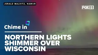 Viewer photos of aurora borealis in Northeast Wisconsin; northern lights