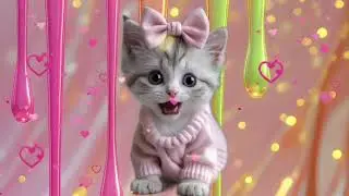Коты с сильным вокалом🎶🎤 #поющийкот #умныйкот #поющиекоты