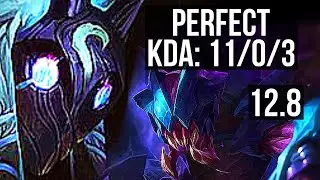 KINDRED vs REK'SAI (JNG) | 11/0/3, Rank 5 Kindred, Legendary | JP Challenger | 12.8