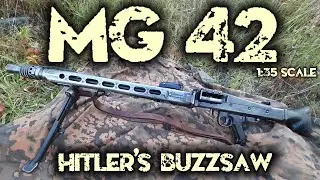 MG 42 &laquo;Циркулярная пила Гитлера&raquo; в масштабе 1/35, мастер-модель