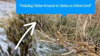 &ldquo;Relaxing water sound before sleep&rdquo;