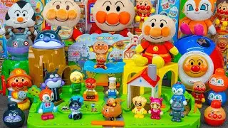 しかけいっぱい！アンパンマンわくわくタウン GOGO Mini Cars! Anpanman Waku Waku Town Playset ASMR Satisfying with Unboxing