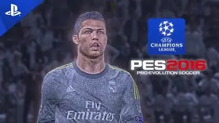 PES 2016 in 2024 PS5 Gameplay (Real Madrid X Roma 》| Champions League 2016