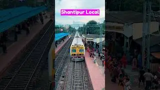 Shantipur Local Top view 🚂 #shortvideo #shorts