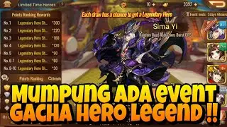 Mencoba Keberuntungan Gacha Hero Legend !! | Dynasty Scrolls