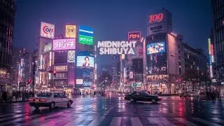 City Pop Aesthetic Music &ndash; Midnight Shibuya Tokyo Night Vibes