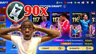 EA FC MOBILE 26 &bull; Открытие новых наборов ваучеров Draft (90 шт.) #fcmobile #fifamobile