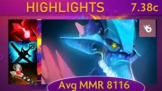 ⭐ 7.38c Leshrac |K+A-D - 20 KP - 53%| Mid Highlights - Dota 2 High MMR