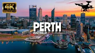 Perth, Australia In 4K By Drone - Amazing View Of Perth, Australia 