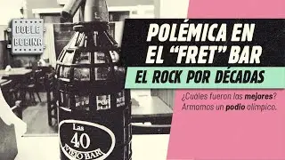 Polémica en el fret bar: 