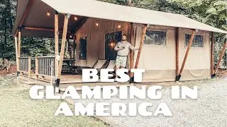Best GLAMPING in America | Smoky Mountain National Park | Townsend, Tennessee | #camping
