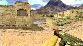Counter Strike 1.6 | Mission 7 De Dust 2 | PC Gameplay | Walkthrough | Multiplayer | Longplay 