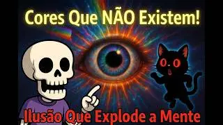 Seu Cérebro INVENTA Cores Que NÃO Existem na Natureza! 😱 (Ilusão Óptica Que Vai Quebrar Sua Mente)