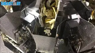 Vegetable Mix Weighing and Vacuum Packing System