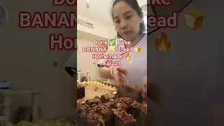 ✅ Bake Banana 🍌 Bread homemade 🔥😋 perfect #satisfyling #shortvideo #trending #fypシ゚viral
