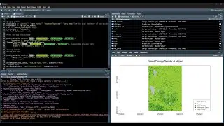 Calculate Forest Cover Density (FCD) in RStudio Using Sentinel-2 and NDVI