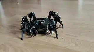 Hexapod new realistic movement Arduino mega