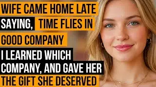 She Came Home Late Saying, 'Time Flies in Good Company.' I Learned Which Company, And Gave Her&hellip;