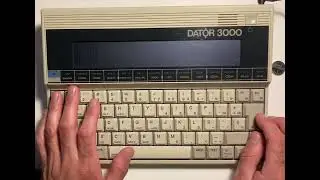 Dator 3000 (Spanish Amstrad NC100 clone) Quick Review