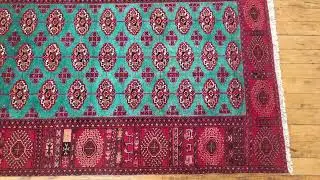 Persian Turkoman carpet, $1,105