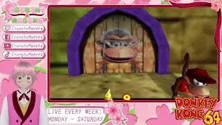 DK64 Playthrough Part 2  #nintendo #donkeykong #gaming #funny #mario #retro #nintendo64 #livestream