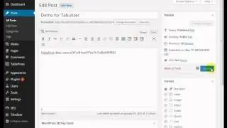 Wordpress Tutorial: How to display data from the database as tables or graphs