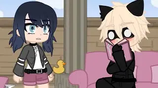 Chat noir found marinette&rsquo;s diary || au || mlb gacha