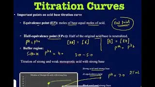 Titration curves in details. Equivalence point. Half equivalence point. pH and pKa relation