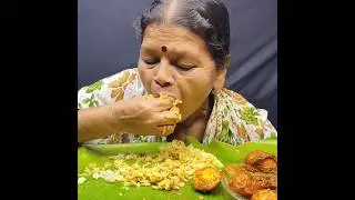 SPICY EGG CURRY🔥 BASMATI RICE || #shorts #mukbangn #asmreating #mukbangasmr #asmr