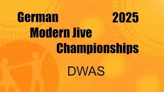 German Modern Jive Champs 2025 - Berlin - Dance With A Stranger - Round 1, Heat 2