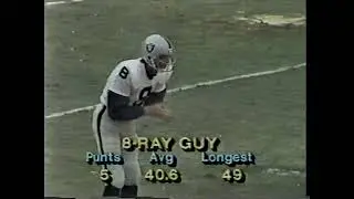 NFL 1980 01-04-81 Oakland Raiders at Cleveland Browns pt 2