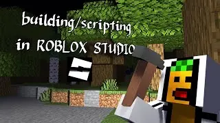 Building/scripting with chill music on Background