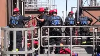 Confined Space Rescue Training at SRP Desert Basin