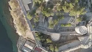 D-Log M. Bodrum, Turkey. Epic drone shot of Bodrum Castle - perfect social media content for trav...