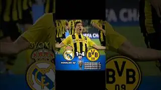 Real Madrid vs Dortmund semi final 🔥 🇪🇸🇩🇪 #football #lewandowski