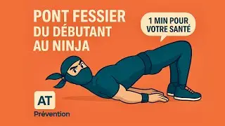 Pont fessier : du débutant au ninja 🍑🔥 !