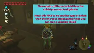 Shield duplication! The legend of Zelda BOTW