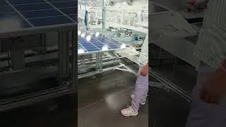 solar modules manufactured... #tranding #sortsvideos #solar #solarsystem #youtubeshorts #solarmodule