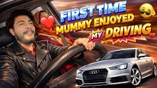 My Dream Car🤫? First Time Mummy Enjoyed My Driving 😍