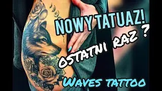 ⚡️ NOWY DUŻY TATUAŻ ! |  VLOG ⚡️ Waves Tattoo