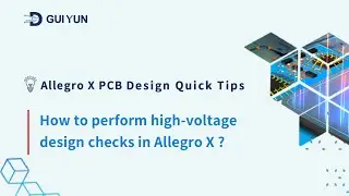 How to perform high-voltage design checks in Allegro X ?
