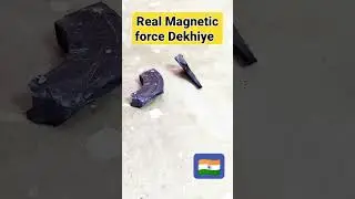 Real Magnetic force Visualisation #youtubeshorts #shorts #shortsfeed #viral #bestscienceproject