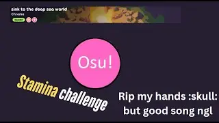 Stamina test (rip hands)