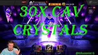 Massive 30x Cavalier Crystal Opening! Merry Xmas!