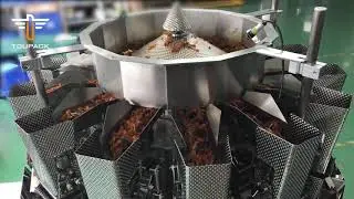 【TOUPACK】14 head O type screw feeder weigher
