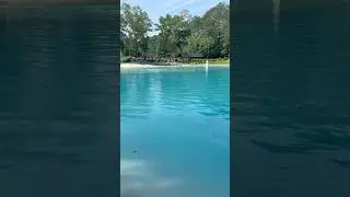 Red Clay Resort in Georgia - huge natural spring fed pool! #pool #summer #naturalpool