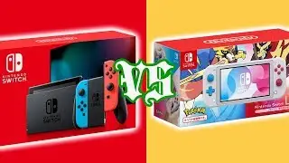 Новый переключатель Nintendo против Switch Lite