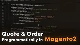 How to Create Quote and Order Programmatically in Magento 2?