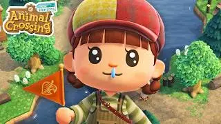 Visito una isla sencilla y preciosa 🌼 Animal Crossing tour (no commentary)