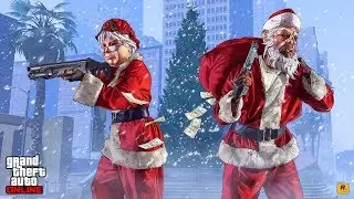 GTAⅤ 🌐NLINE - С новым годом (2018) 🎄🎆